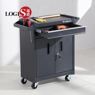 【LOGIS】小型專業重型工具車(檔案櫃 工具箱 刀具車 多功能推車 汽修零件車 五金手推車 餐車)