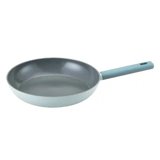 【LocknLock 樂扣樂扣】官方直營 ECO BLUE鍛造陶瓷不沾IH平煎鍋30cm(IH可用鍋)