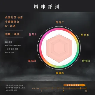 【JC咖啡】莊園濾掛咖啡-衣索比亞 谷吉 G1 水洗x10包│淺焙(10gx10包/組;無外盒;去氧設備包裝)