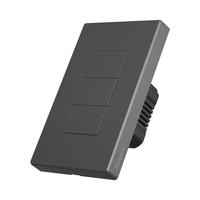 【松諾SONOFF】M5智能開關/Wifi開關/支援eWeLink(三開關/三切/三鍵)