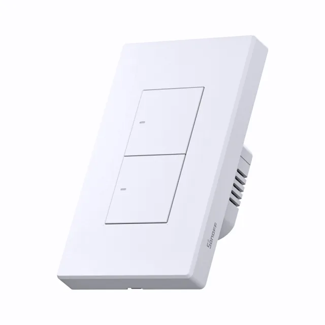 松諾SONOFF M5智能開關/Wifi開關/eWeLink/Matter/Apple HomeKit 蘋果智能家庭(雙開關/二切/雙鍵)