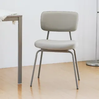 【RICHOME】DOUFU餐椅-4入(靠背椅 書桌椅 工作椅 軟墊椅 CH1449)