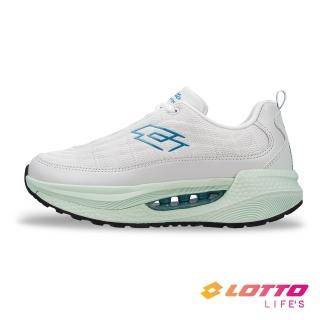【LOTTO】女 SLIM WALK 3 美體健走鞋(白/果綠-LT5AWX9825)