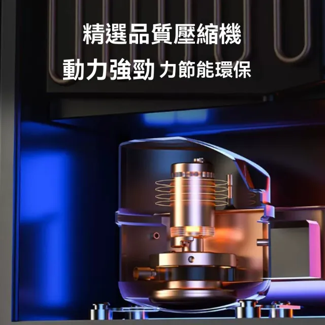 【Lexiang樂享】110v冷藏櫃56L 透明門冰吧冷藏飲料小冰箱小型冷櫃靜音酒櫃商用展示櫃小冰櫃(冷藏櫃/冰箱)