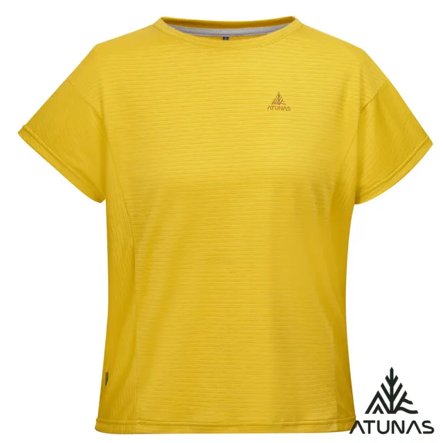 【ATUNAS 歐都納】女男款排汗透氣短袖T恤(多色任選/戶外休閒/日常穿搭)