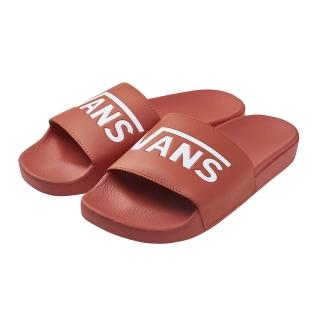 【VANS】Slide-On 經典 平底素面 拖鞋 男 紅色 橡膠 休閒舒適 涼鞋 沙灘拖 VN0A45JEVGH