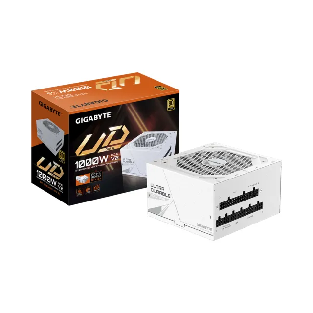 【GIGABYTE 技嘉】UD1000GM PG5 ICE金牌電源供應器
