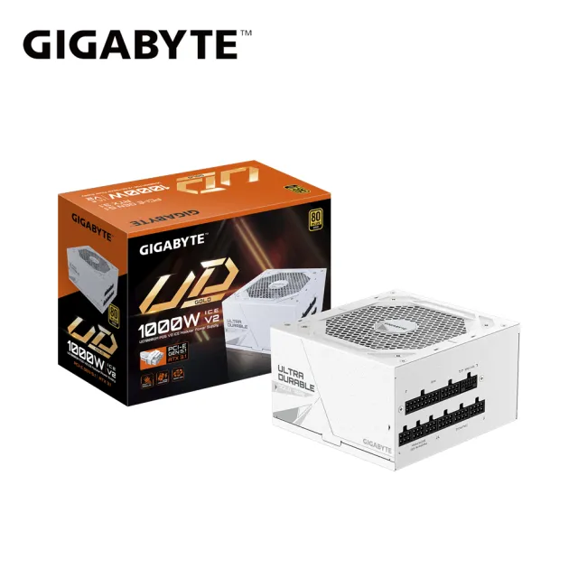 【GIGABYTE 技嘉】UD1000GM PG5 ICE金牌電源供應器