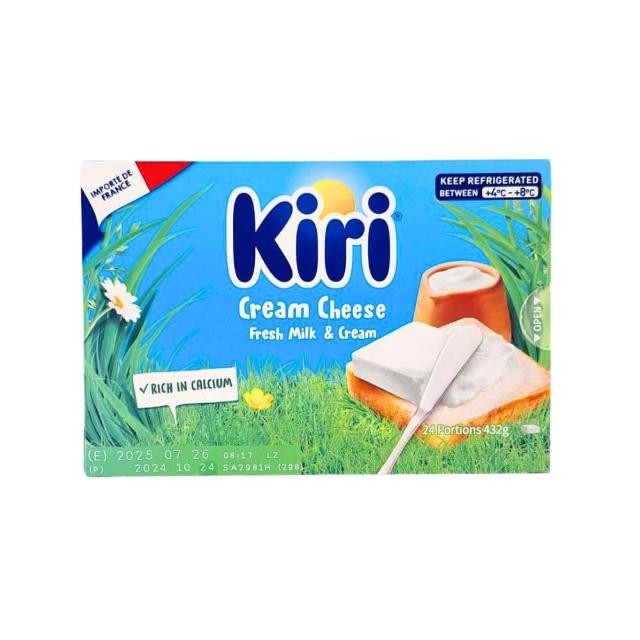 『京原起司』Kiri鮮奶油乳酪_24入_432g(效期2026/08/29)