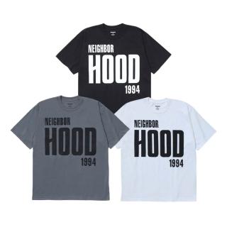 【NEIGHBORHOOD】Neighborhood Nh . Tee Ss-11 白/灰/黑 大Logo 短Tee 251PCNH-ST11