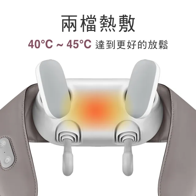 【JOHNSON 喬山】JOHNSON TAKmE 帶著走 頸肩FUN鬆按摩器︱D290