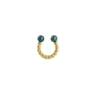【Olivia Yao Jewellery】Poloris  微笑黑珍珠耳釦