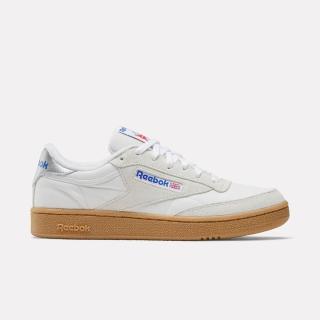 【REEBOK】Club C 85 男 運動休閒鞋 經典 復古 舒適 穿搭 白 灰(100228113)