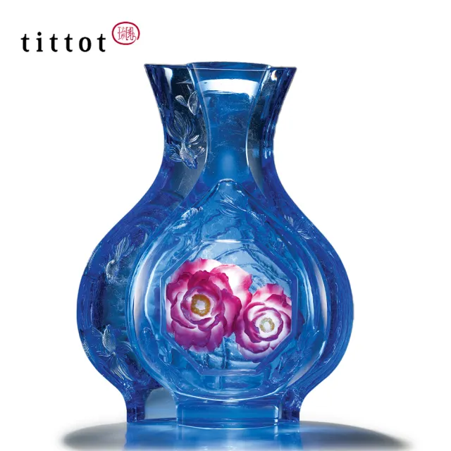 【tittot 琉園】富貴太平 擺飾(送禮/琉璃/禮物/玻璃/水晶/藝術品/擺飾/禮贈/企業/)