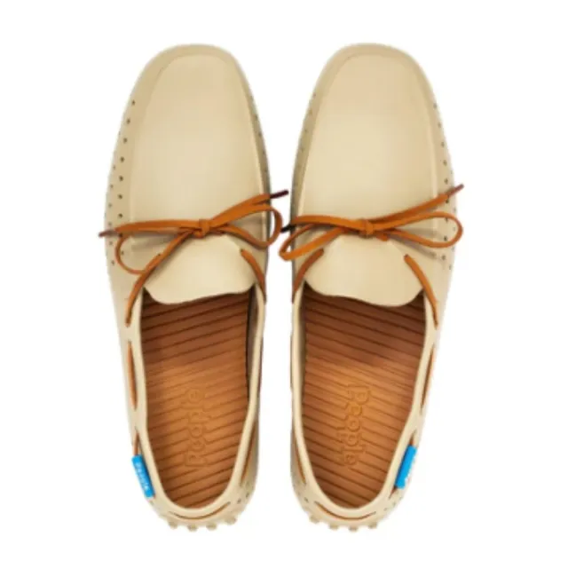 【People Footwear】加拿大休閒鞋 防水鞋 涼鞋 平底鞋 拖鞋(SENNA 辛那  蘑菇棕 /橡膠色)