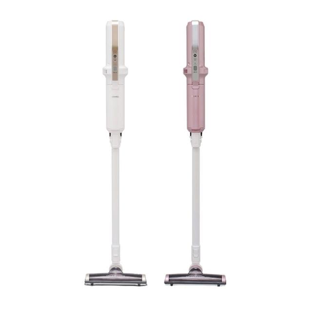 IRIS OHYAMA 愛麗思歐雅瑪日本 P4 無線吸塵器 IC-SLDC4，輕巧直立式與手持式二合一設計，紙袋集塵方式0.3L容量，白色與粉色選擇，產自日本，重量僅1.2kg，尺寸長16.2cm寬23.6cm高100.3cm，電池供電，電線長度2.5m，保固1年，BSMI認證R3C764，適合日常清潔，高效無線操作，提升居家衛生。