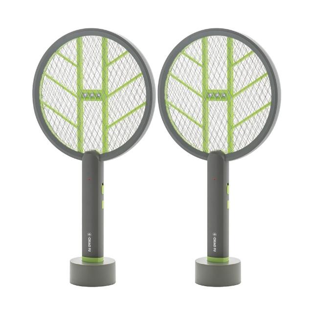 【巧福】充電式電蚊拍UC-723 二入組(手持/直立/壁掛/捕蚊拍/捕蚊燈2in1/滅蚊)