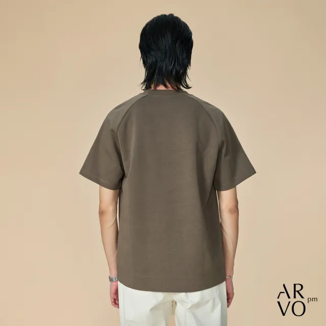 【ARVOpm】男女同款 基本款標準版軍綠T恤00212505103(雙11限定)