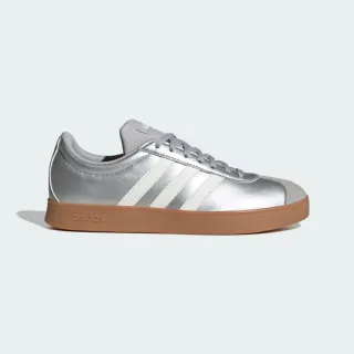 【adidas 愛迪達】VL COURT BASE 運動休閒鞋 德訓鞋 滑板 復古 女鞋 JQ3048