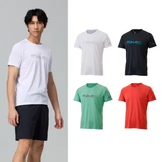 【MIZUNO 美津濃】吸汗速乾 抗UV 合身版型 短袖T恤 32TAC502XX（任選一件）(T恤)
