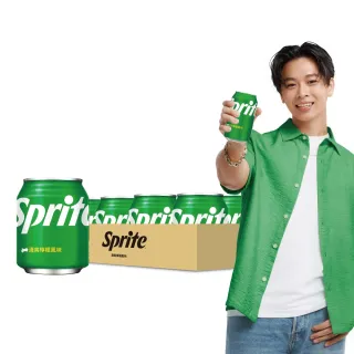 【Sprite 雪碧】易開罐250ml x24入/箱(TQF微笑標章)
