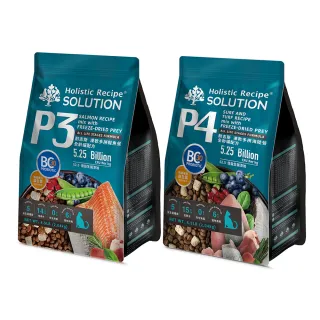 【耐吉斯】P系列-P3 P4 凍乾多拼鮭魚/海陸餐-全齡貓 4.5LB(貓飼料 乾糧 貓糧)