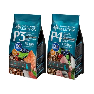 【耐吉斯】P系列-P3 P4 凍乾多拼鮭魚/海陸餐-全齡貓 9.5LB(貓飼料 乾糧 貓糧)