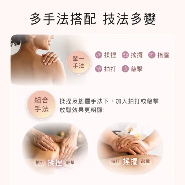 【JOHNSON 喬山】JOHNSON Color mE系列 肩頸多感舒摩背墊｜RT2165