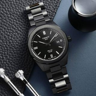 【TISSOT 天梭】PRC 100 Solar T151.422.33.051.00 太陽能手錶-39mm 年中慶 推薦(T1514223305100)