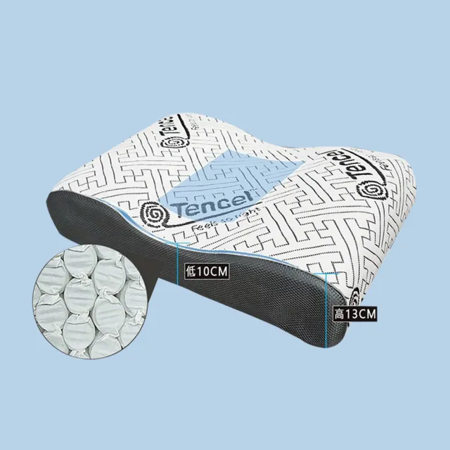 【Romsey Bedding】五星級科技曲線護頸獨立筒枕