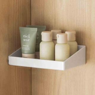 【hoi! 好好生活】懶角落組合式收納盒-壁掛小號白色