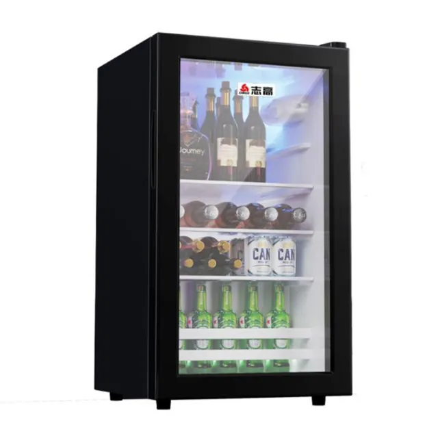 【SongSH】（58L）冰箱冷藏櫃展示櫃紅酒櫃家用商用透明玻璃門飲料冷藏(冰箱/冷藏櫃/展示櫃)