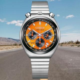 【CITIZEN 星辰】Chronograph Tsuno Chrono 限定款三眼計時男錶/38mm 父親節 (AN3660-81X)