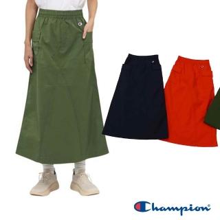 【Champion】官方直營 女款-CASUAL 雙口袋工裝長裙-3色(CW-B207-日規)