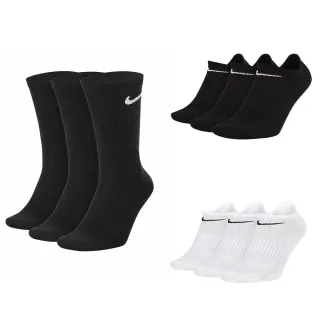 【NIKE 耐吉】襪子 過踝襪 中筒襪 運動襪 6雙組 多款任選(SX7676010 SX7678010 SX7678100)