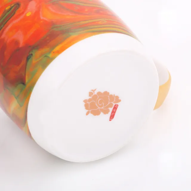 【風水好好玩】富貴醇情咖啡杯(雨揚老師藝術傑作  充滿珍貴稀有的開運能量)