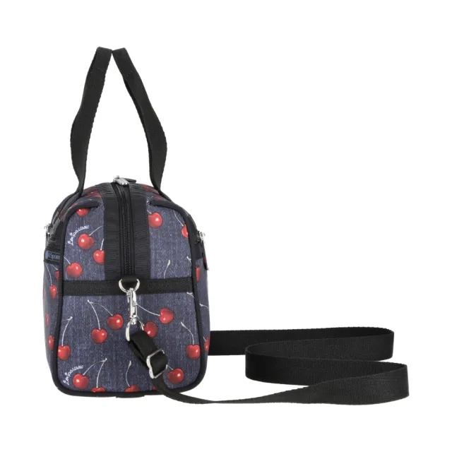 【Lesportsac】小型日常 手提肩背兩用包 送禮 禮物 推薦 女包(夏日櫻桃)
