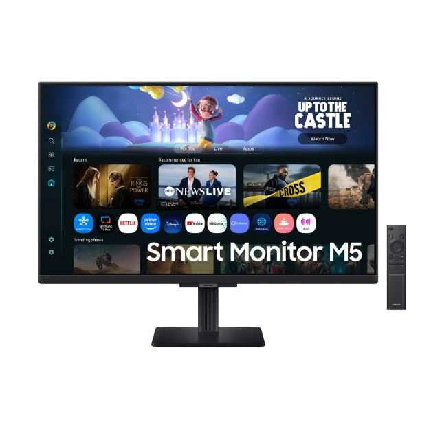 【Samsung 三星】27吋FHD智慧聯網螢幕-黑(S27FM500EC)