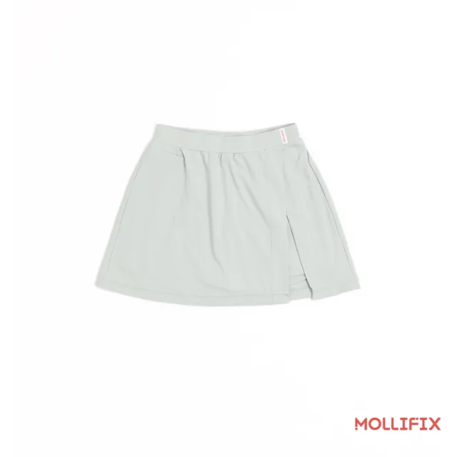 【Mollifix 瑪莉菲絲】MOLLIFIX 高彈機能 開衩運動短裙(No. 84005)