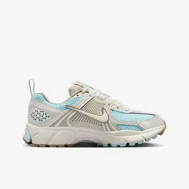【NIKE 耐吉】運動鞋 休閒鞋 中大童鞋 VOMERO 5 GS 緩震 氣墊 抓地力 淺棕 藍(IB4698411)