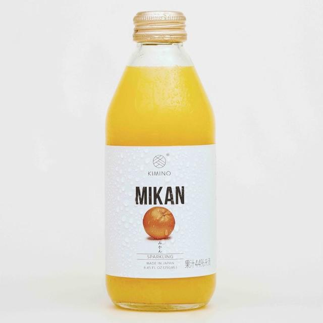【KIMINO】和歌山蜜柑氣泡果汁(250ml/6入)