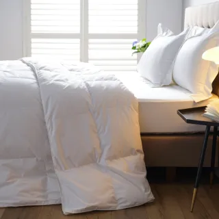 【WEDGWOOD】限量精選80%雅品白鴨絨 抗菌羽絨舒眠被(加大 240x210cm)