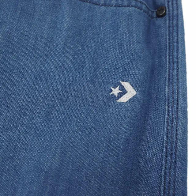 【CONVERSE】COOL MAX DENIM SHORT DENIM BLUE 短褲 男褲 藍色(MCH632-UHA)