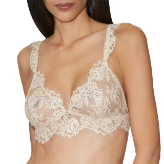 【Aubade】極光無鋼圈無襯蕾絲內衣 性感內衣 法國進口 女內衣(EH-膚)