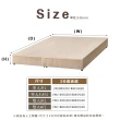 【IHouse】經濟型雙人5尺床底座(床底/床架)