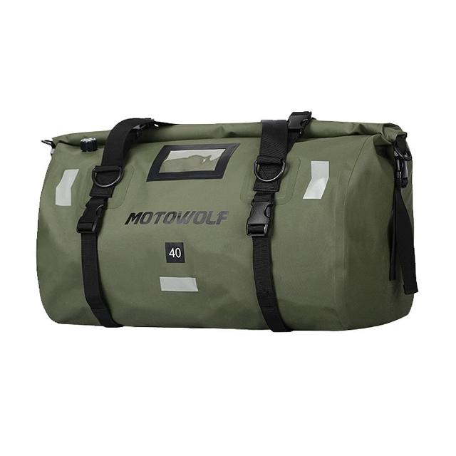 【MOTOWOLF】GP-80 摩多狼 摩托車 新款 40L 多功能防水旅行袋 行李防水包 四綁帶(原廠正式授權 公司貨)