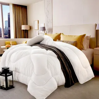 【三浦太郎】台灣製-遠紅外線銀離子科技羽絲絨羊毛被1.6KG(四季被/發熱被/棉被/被子)