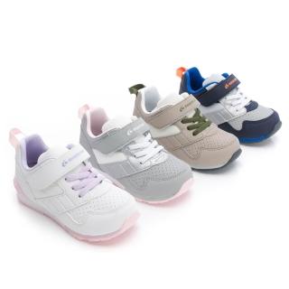 【MOONSTAR 月星】中童 童鞋 HI系列運動鞋(白、深藍、灰、卡其)