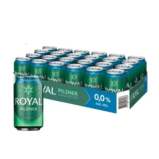 Royal 無酒精啤酒風味飲 330ml x24瓶(零酒精)