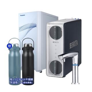 【Panasonic 國際牌】NC-ANX2 UV觸控式櫥下型加熱器 搭BRITA GR600 RO淨水系統(飲水機/加熱器/廚下飲水機)